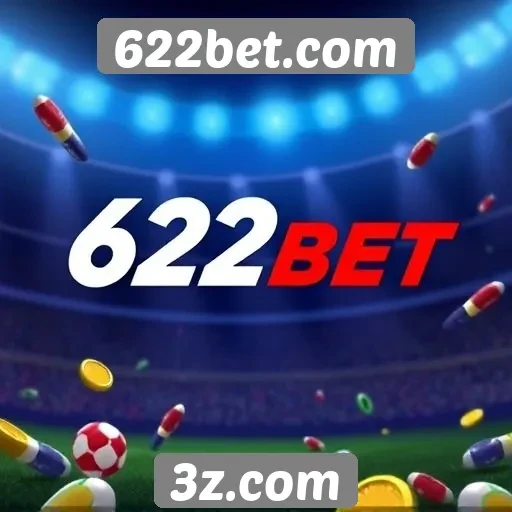 Variedade de jogos disponíveis na 622bet.com